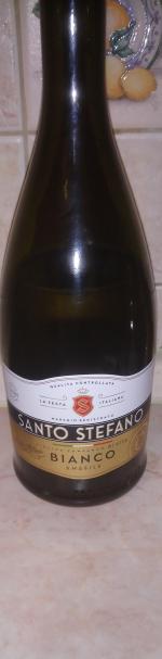 Винный напиток газированный белый полусладкий Santo Stefano "Bianco Amabile" фото
