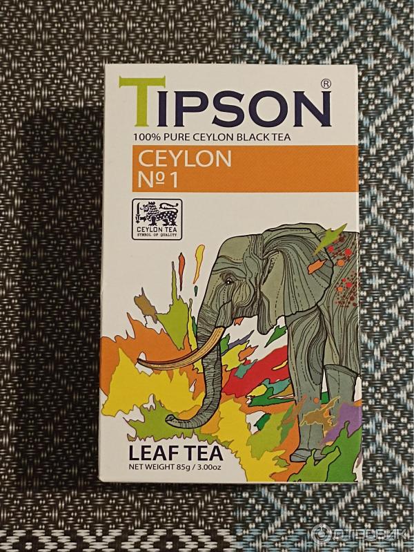 Чай черный Tipson Ceylon №1 фото