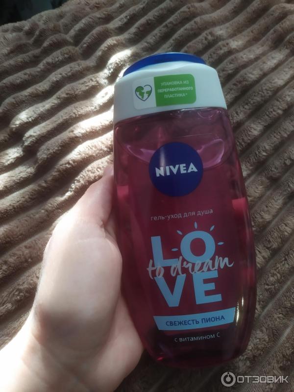 Гель-уход для душа Nivea Свежесть пиона фото