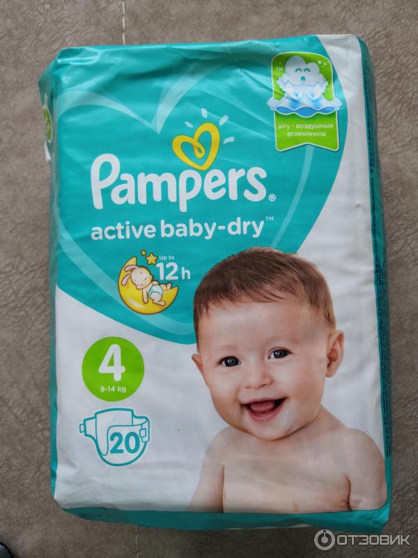 Подгузники Pampers Active Baby-Dry фото