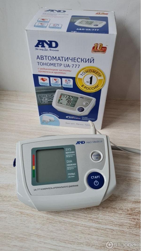 Тонометр автоматический A&D Medical UA-777 фото