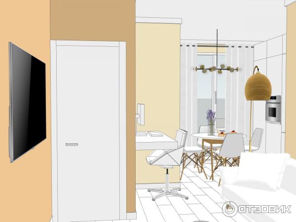 Визуализация проекта в SketchUp