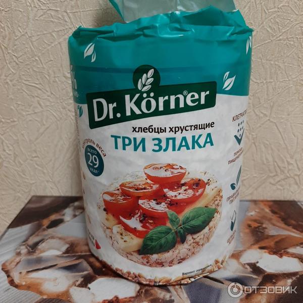 Хлебцы Dr.Korner 3 злака фото