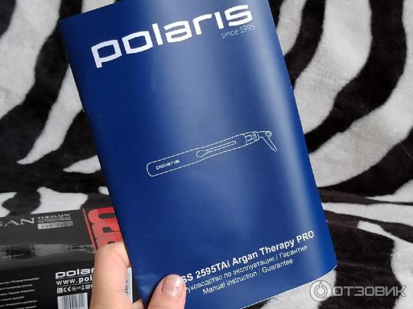 Электрощипцы для моделирования волос Polaris PHSS 2595TAi Argan Therapy Pro фото