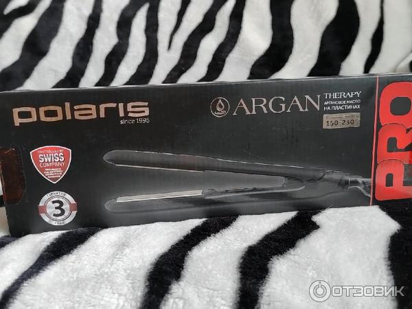 Электрощипцы для моделирования волос Polaris PHSS 2595TAi Argan Therapy Pro фото