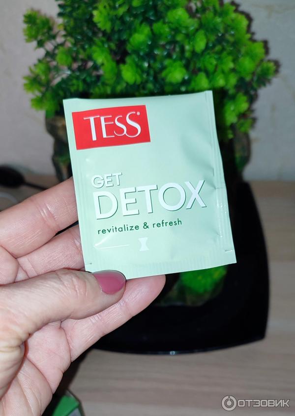 Чай Tess GET DETOX фото