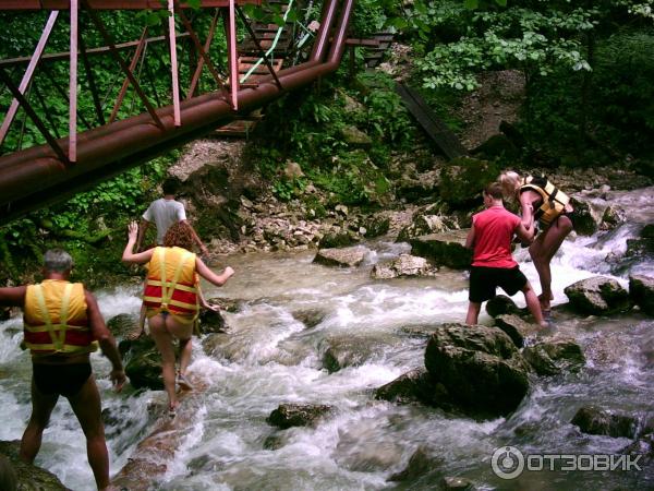 Подъем к водопаду.