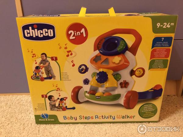 Игровой центр Chicco Ходунки 2 в 1 фото