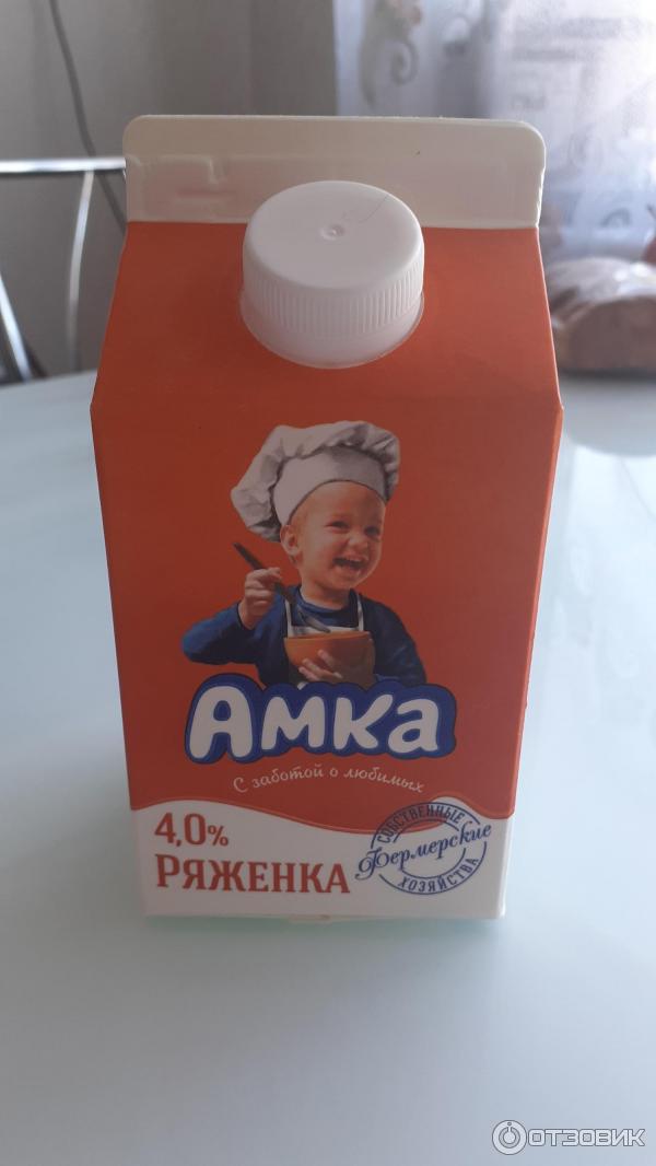 Ряженка Амка 4% фото