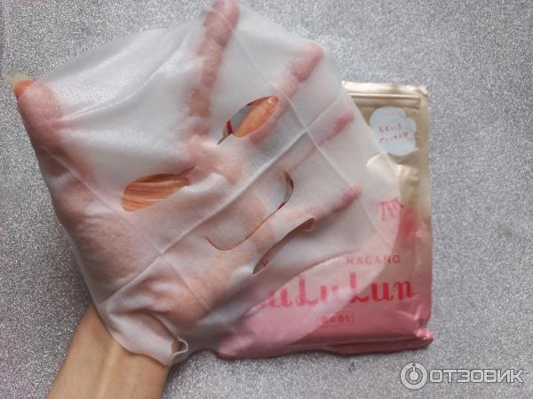 Маска LuLuLun Premium Face Mask Peach Персик из Яманаси