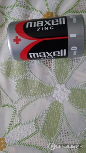 Батарейка большая Maxell в настольные часы фото