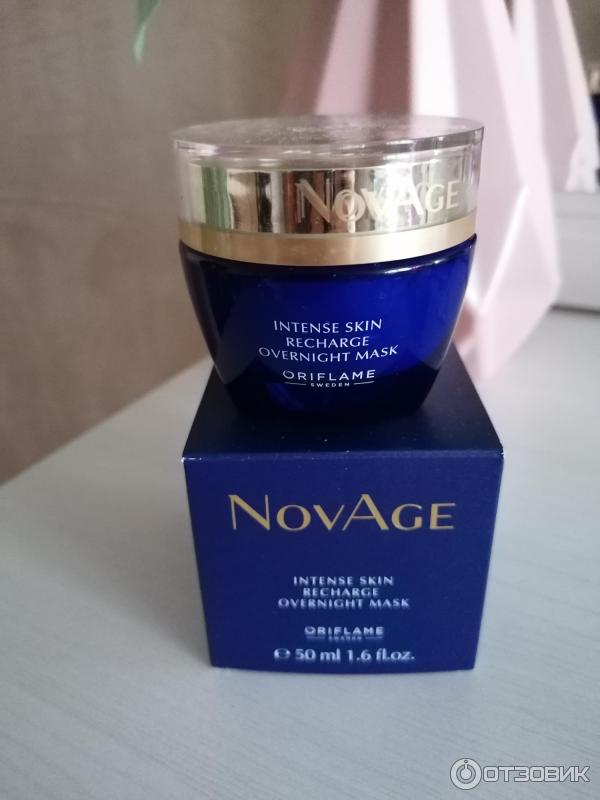 Ночная маска для лица Oriflame NovAge фото