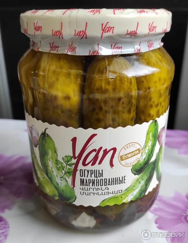 Отзыв о Маринованные огурцы Yan | Когда возникает проблема найти ...
