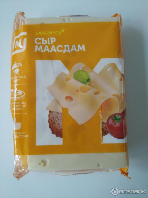 Сыр Магнит Маасдам.