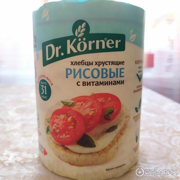 Хлебцы хрустящие Dr.Korner Рисовые фото