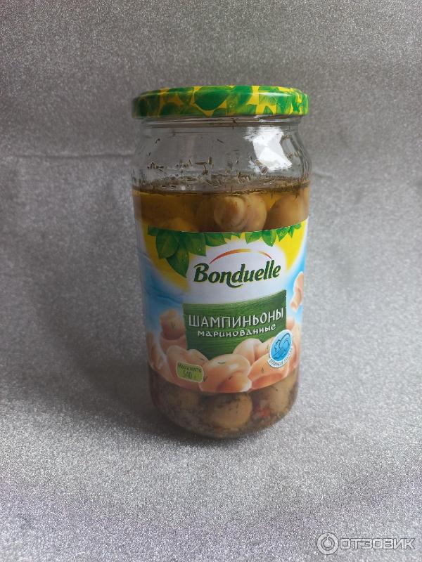 Шампиньоны маринованные Bonduelle отзывы