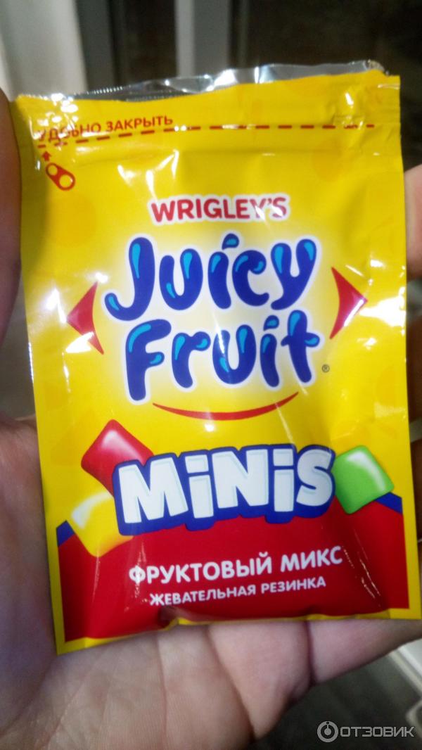 жевательная резинка Wrigley s Juicy Fruit