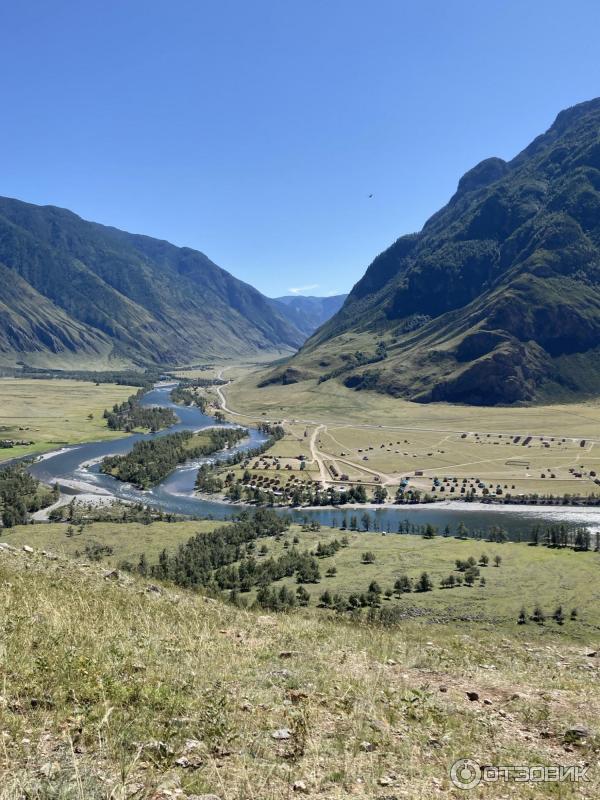 Отдых на реке Чулышман (Россия, Горный Алтай) фото