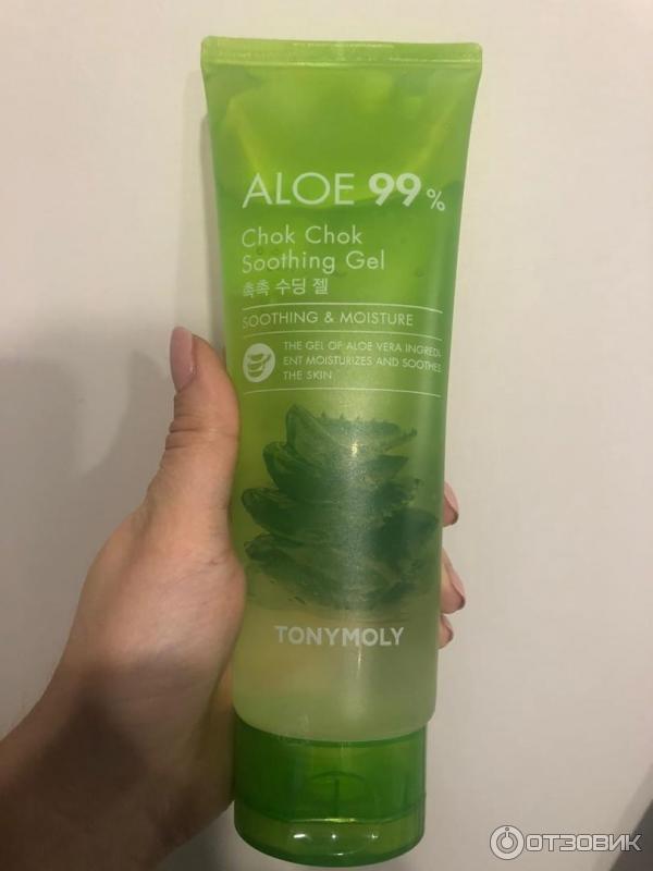 Гель для лица и тела Tony Moly Aloe 99% Chok Chok Soothing Gel фото