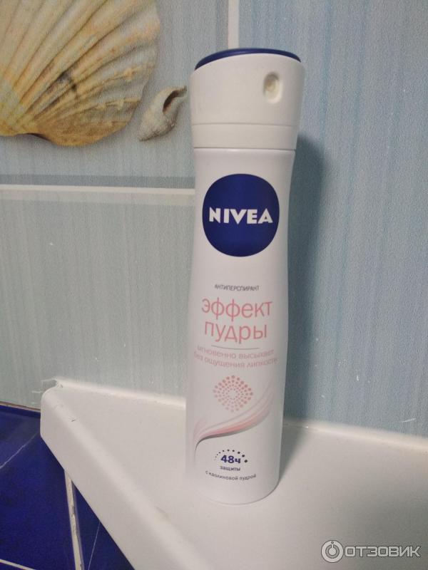 Дезодорант-антиперспирант Nivea Эффект пудры спрей фото