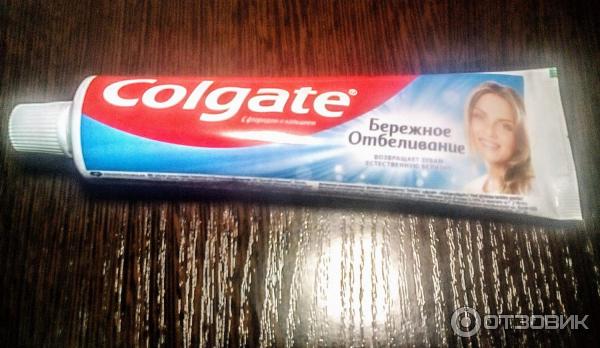 Зубная паста Colgate Бережное отбеливание фото