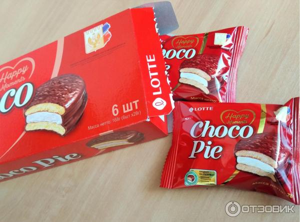 Печенье Lotte Choco Pie