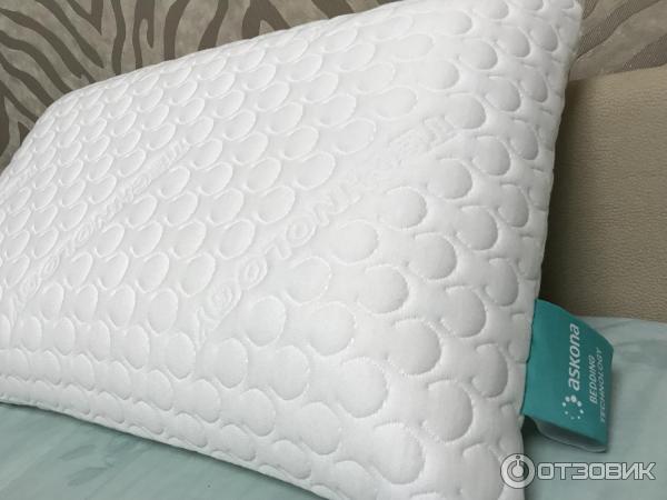 Анатомическая подушка Аскона Alfa bedding technology фото