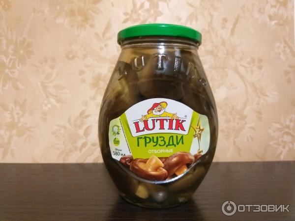 Грибы маринованные Lutik Грузди отборные фото