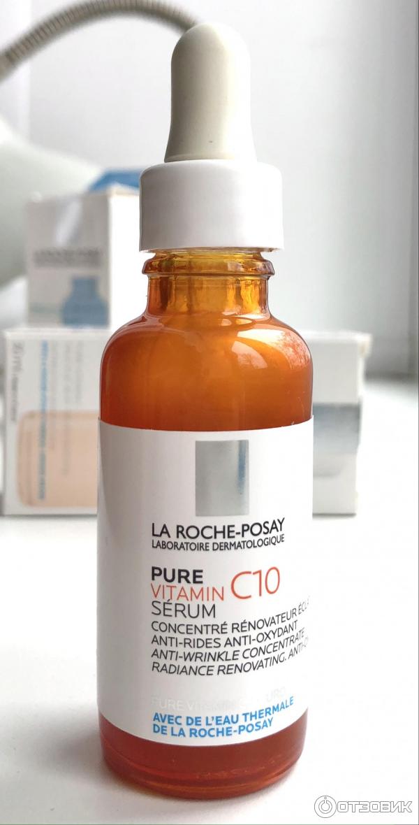 Антиоксидантная сыворотка для лица La Roche-Posay Vitamin C10 фото