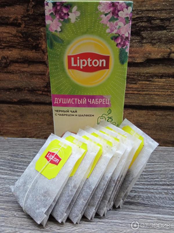 Чай Lipton Душистый чабрец фото