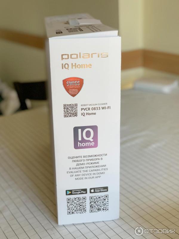 робот-пылесос Polaris PVCR 0833 WI-FI IQ Home