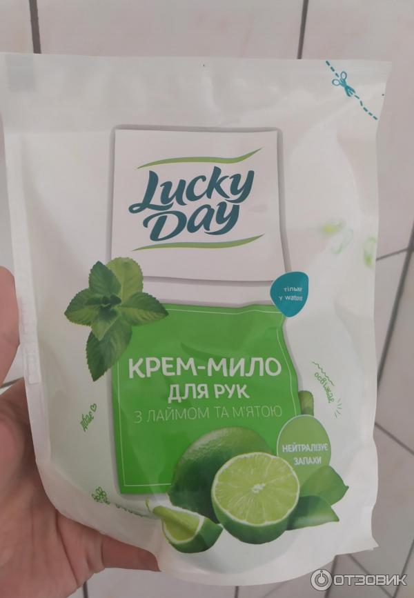 Жидкое крем-мыло Lucky day Лайм и мята фото