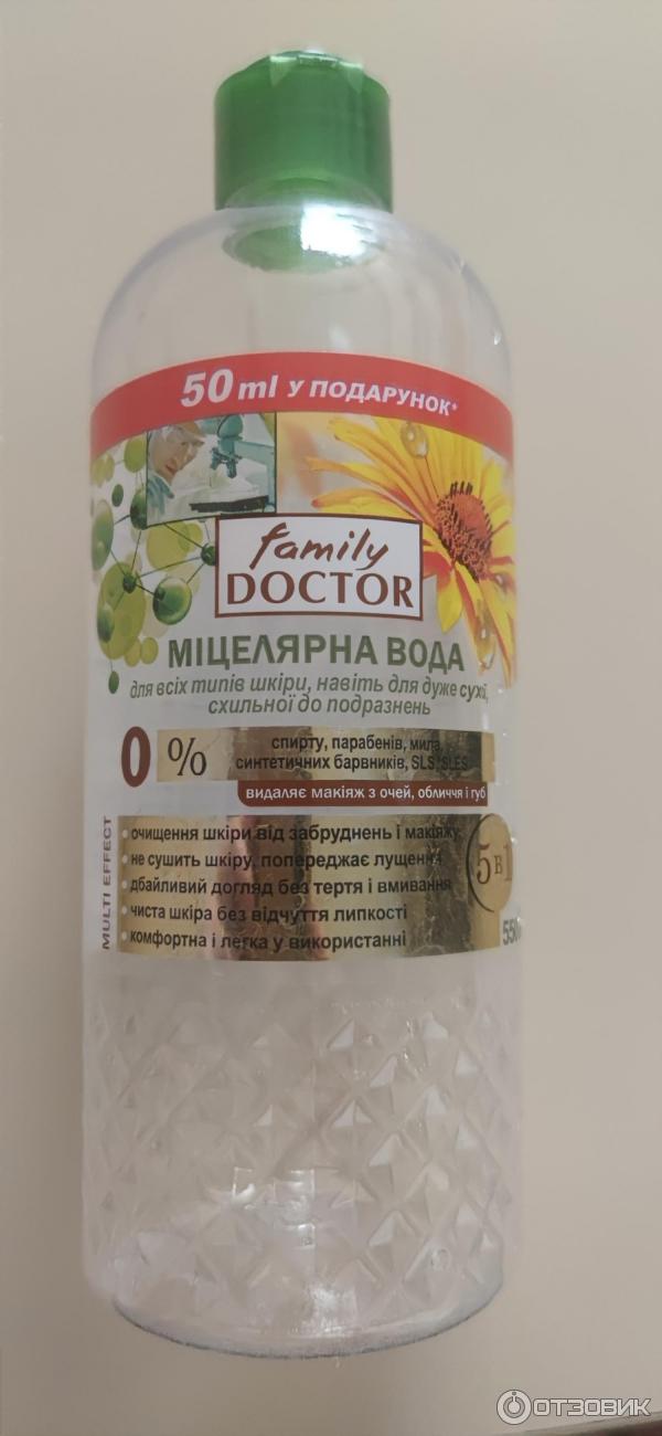 Мицеллярная вода Family Doctor фото