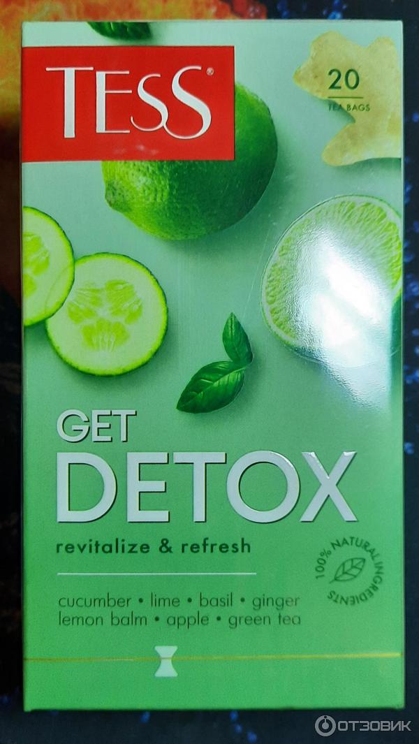 Чай Tess GET DETOX фото