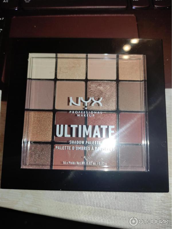 Палетка теней для век NYX Ultimate Shadow Palette - Warm Neutrals фото