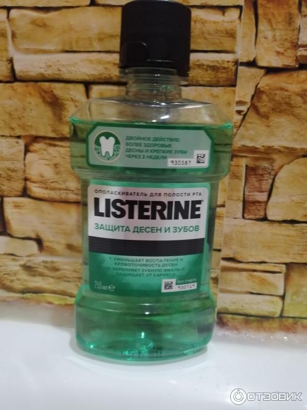 Ополаскиватель для полости рта Listerine Свежая мята фото