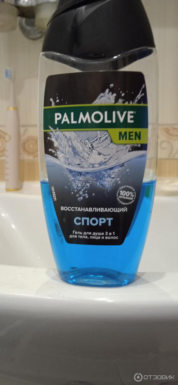 Гель для душа Palmolive Men Спорт восстанавливающий 3 в 1 фото