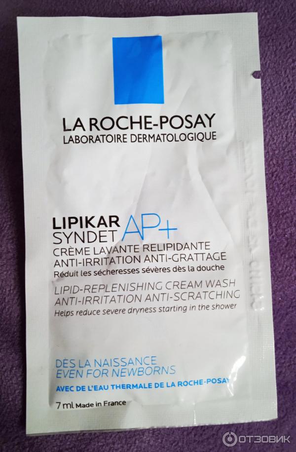 Липидовосстанавливающий крем-гель для лица и тела La Roche-Posay Lipikar syndet AP+ фото