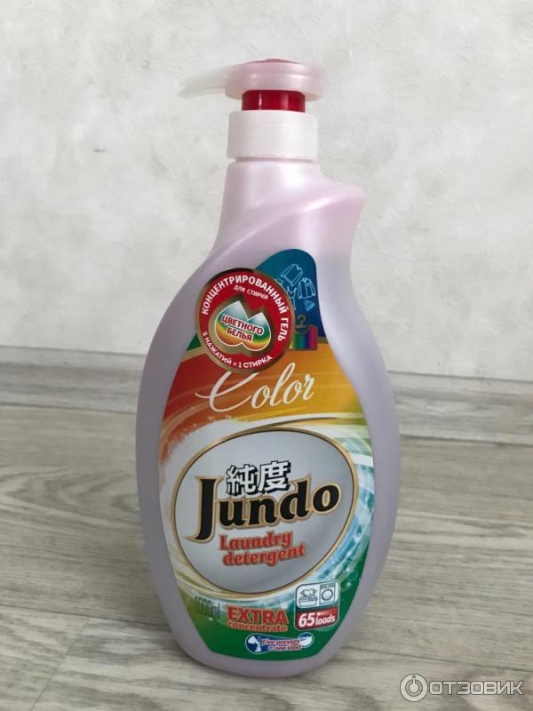 Гель для стирки Jundo Color для цветного белья фото