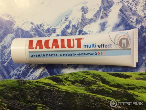 Зубная паста Lacalut Multi-effect Plus фото