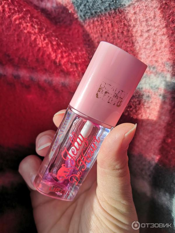 Масло для губ Beauty Bomb JELLY DE HEART фото