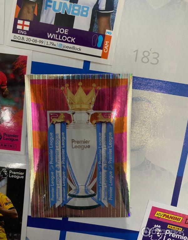 Альбом для наклеек Panini Premier League 2022 фото