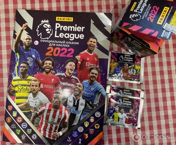 Альбом для наклеек Panini Premier League 2022 фото