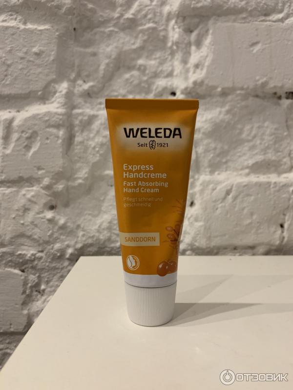 Крем для рук с облепихой Weleda Sanddorn Handcreme фото