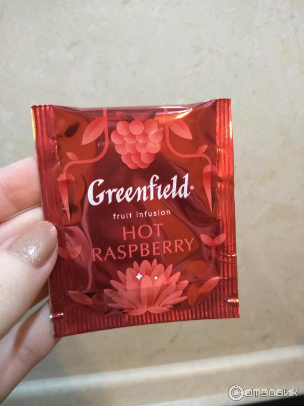 Чайный напиток Greenfield Limited Edition Hot Raspberry фото