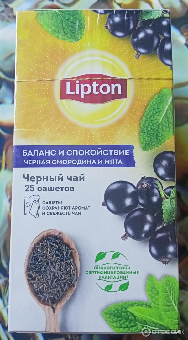 Чай Lipton Баланс и спокойствие фото