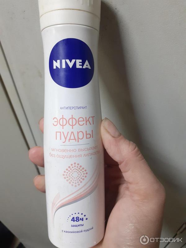 Дезодорант-антиперспирант Nivea Эффект пудры спрей фото