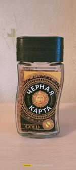 Кофе растворимый Черная карта Gold фото