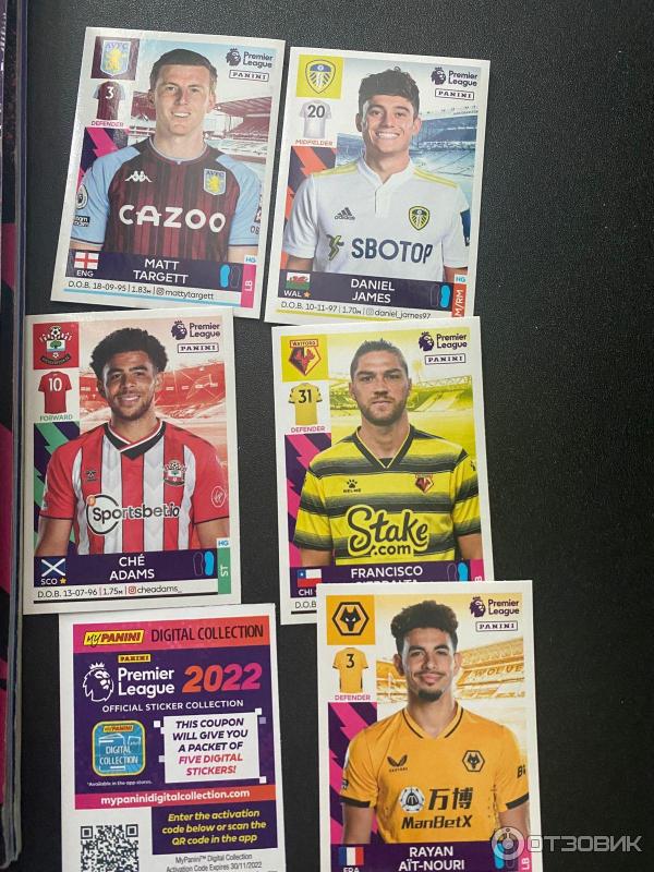 Альбом для наклеек Panini Premier League 2022 фото