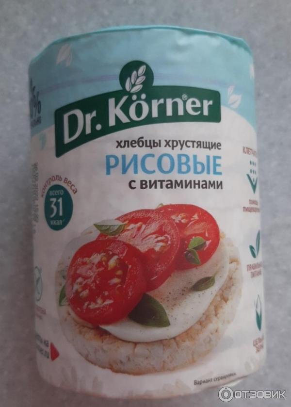 Хлебцы хрустящие Dr.Korner Рисовые фото